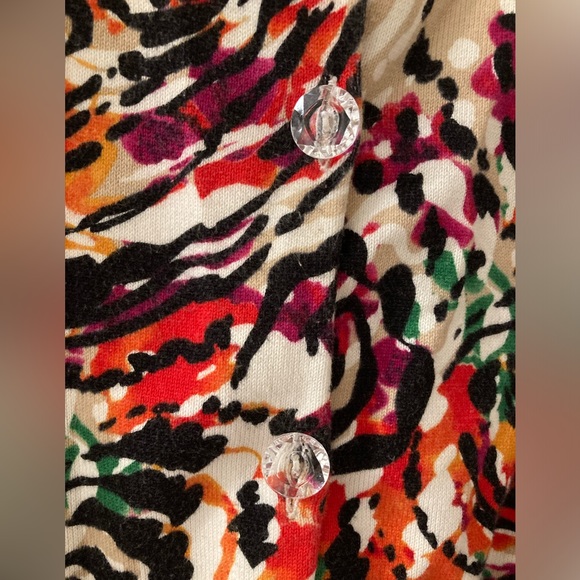 Ruby Rd‎ Floral Cardigan size Large - Picture 3 of 5